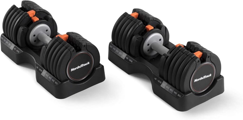 NordicTrack Select-A-Weight Dumbbells
